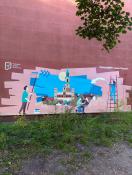 Mural Zmieniajmy razem Poznań