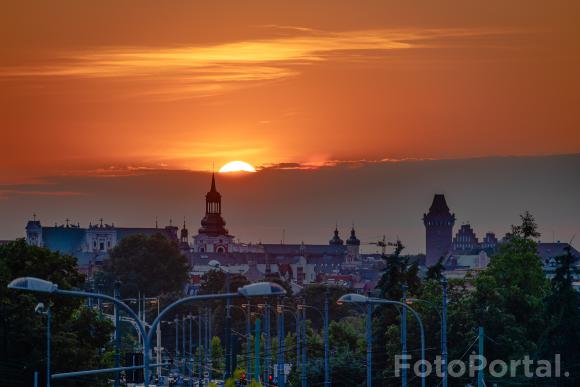 Panorama z Poznania.