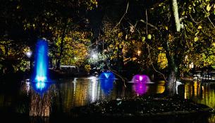 Fontanny w Parku Wilsona