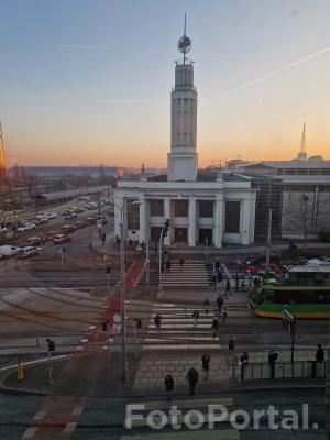 Zachód słońca przy MTP