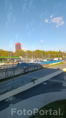 Widok z Avenida na miasto