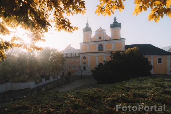 Jesienna pocztówka z klasztoru franciszkanów