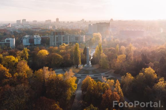 Jesienna panorama Poznania