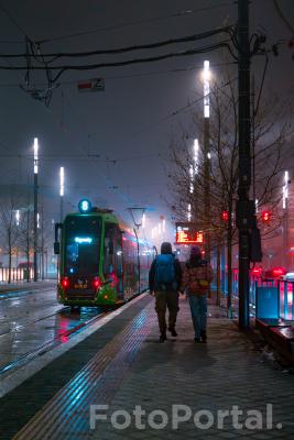 Magiczny nocny Poznań