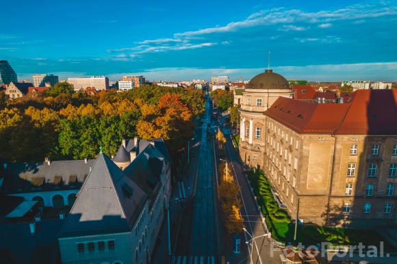 Jesień na ulicy Fredry i w okolicy