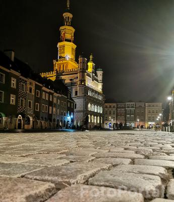 Stary rynek nocą