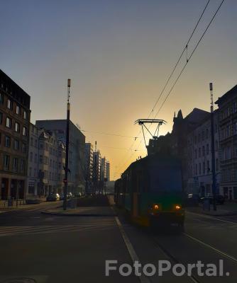 Wschód słońca w Centrum