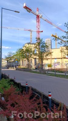 Kolejowa rozbiórka budynku