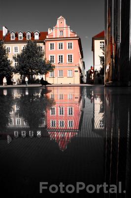 Plac Kolegiacki pełen okien