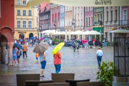 Deszczowy Poznań