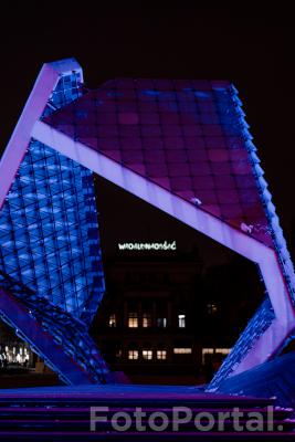 Plac Wolności nocą