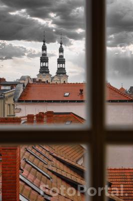 Spojrzenie z okien Urzędu Miasta na Poznań