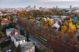 Jesiennym tramwajem przez Poznań