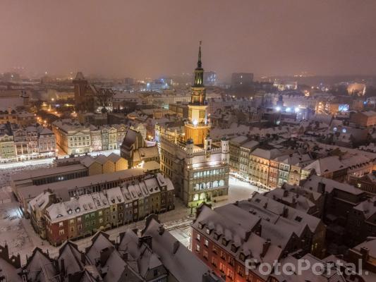 Stary Rynek w zimowej odsłonie