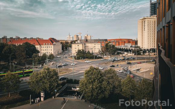 Krwiobieg Poznania: Skrzyżowanie przy Placu Andersa