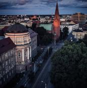 Collegium Maius oraz Kościół Najświętszego Zbawiciela  ul. Fredry w Poznaniu