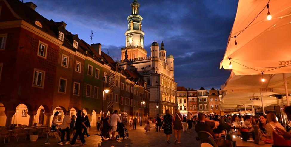 Rynek nocą