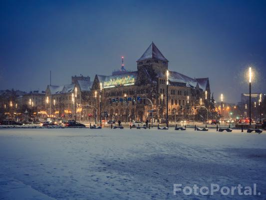 Widok na Filharmonie Poznańską