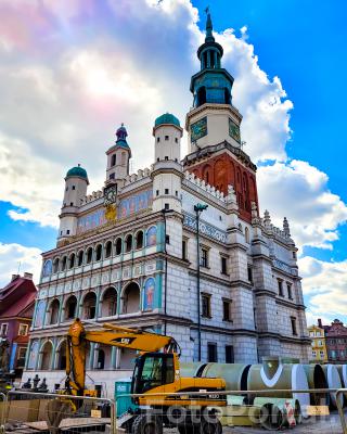 Stary Rynek w trakcie remontu