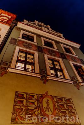 Piękna fasada kamienicy