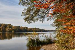 Październik nad Rusałką