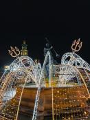 Świąteczna fontanna