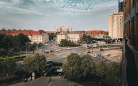 Krwiobieg Poznania: Skrzyżowanie przy Placu Andersa