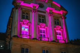 Pink window