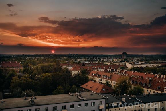 Jeżyckie zachody słońca