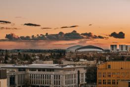 Chmury nad stadionem