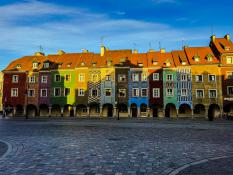 Domki budnicze Stary Rynek Poznań