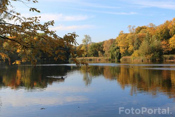 Październik w Parku Sołackim