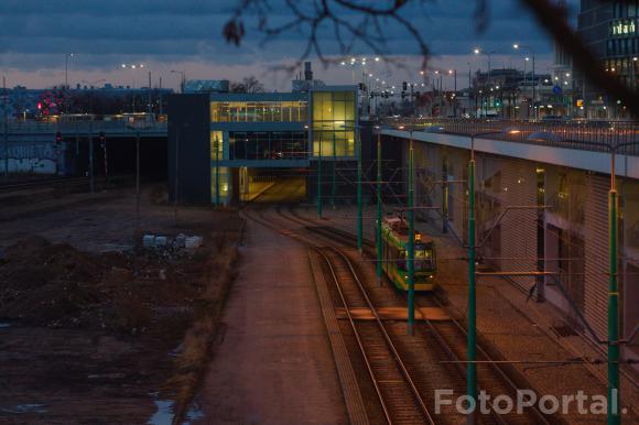 Widok z mostu teatralnego.