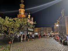 Stary rynek nocą