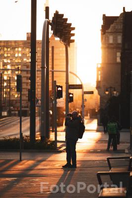 Fotograf w poznańskim glow