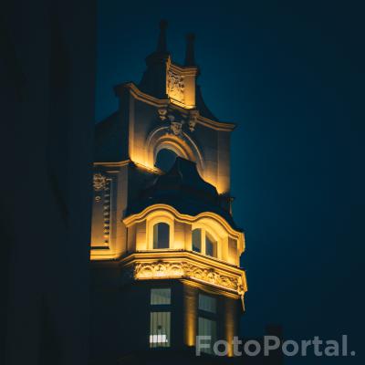 Architektoniczne piękno po zmroku