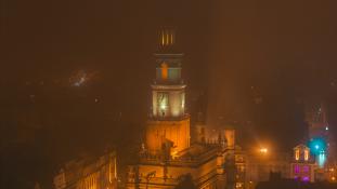 Serce miasta we mgle