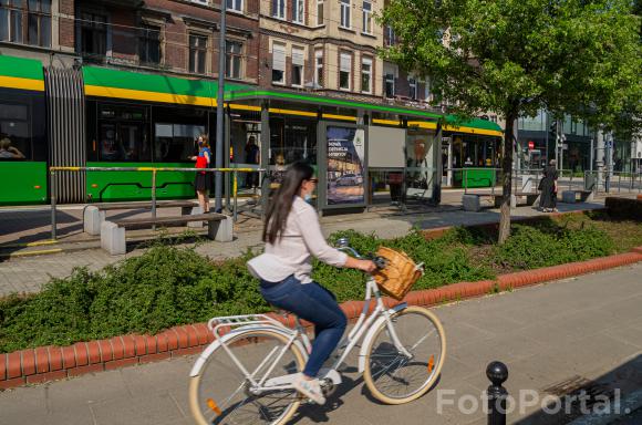 Rowerem przez Poznań