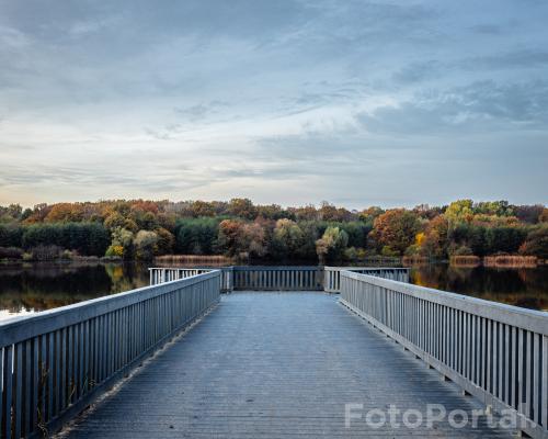 Jezioro Rusałka - pomost