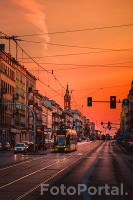 Jesienny wieczór na Głogowskiej