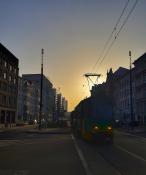 Wschód słońca w Centrum