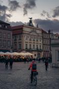 Rowerzyści na Starym Rynku