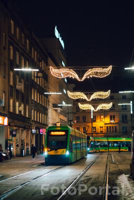 Świąteczna Gwarna i tramwaj