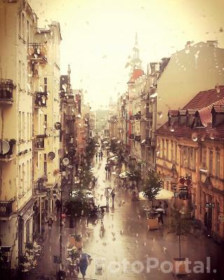 Deszczowy Poznań