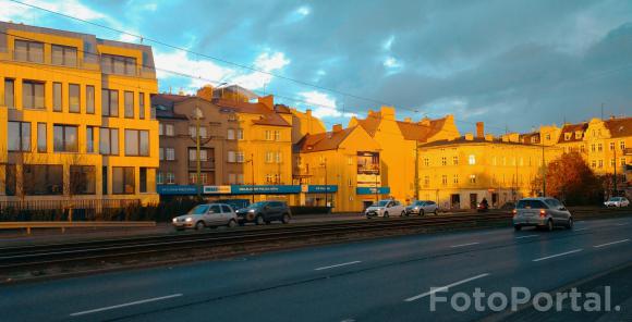 Ulica Wyszyńskiego - widok na Śródkę