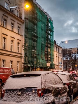 Śnieg na samochodach i na dachach - Ul. Garbary