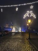 Zamglony Ostrów Tumski