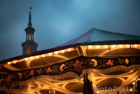 Po prostu świąteczna wieża ratusza