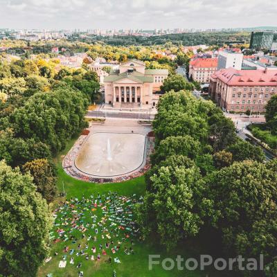 Joga w parku