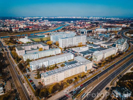 Politechnika Poznańska z lotu ptaka